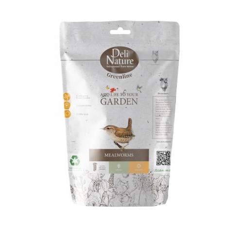 Deli Nature Greenline Mealworms 200 gram